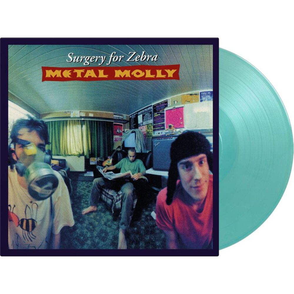 Metal Molly - Surgery For Zebra - Limited 180-Gram Turquoise Colored Vinyl